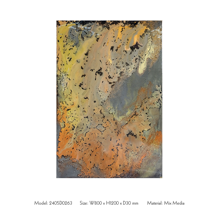 TY ART Handmade Wall Art with Resin Luxury Home Decor Custom Support for Interior Design