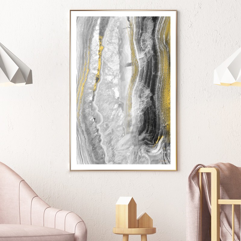 High End Wall Decoration Original Elegant Crystal Print Art