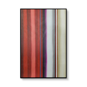 Hand Painted Acrylic Gradient Abstract Wall Art for Hotel Room