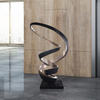 Modern Abstract Polished Metal Sculpture for Hotel Decoration