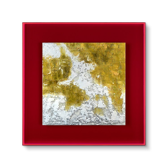 Customized Abstract 3D Acrylic Texture Painting for Hospitality