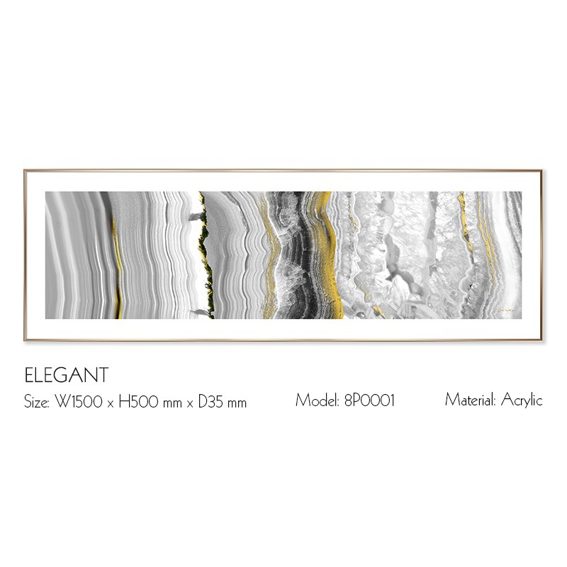 High End Wall Decoration Original Elegant Crystal Print Art