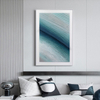 Gradient Bule Color Paper 3D Wall Art Decor