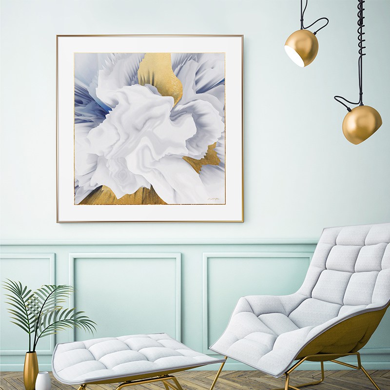 Award Winning Original Flower Porcelain Print Art for Hotel