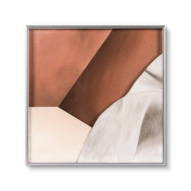 Interior Design Project Artwork Brown Abstract Wall Art