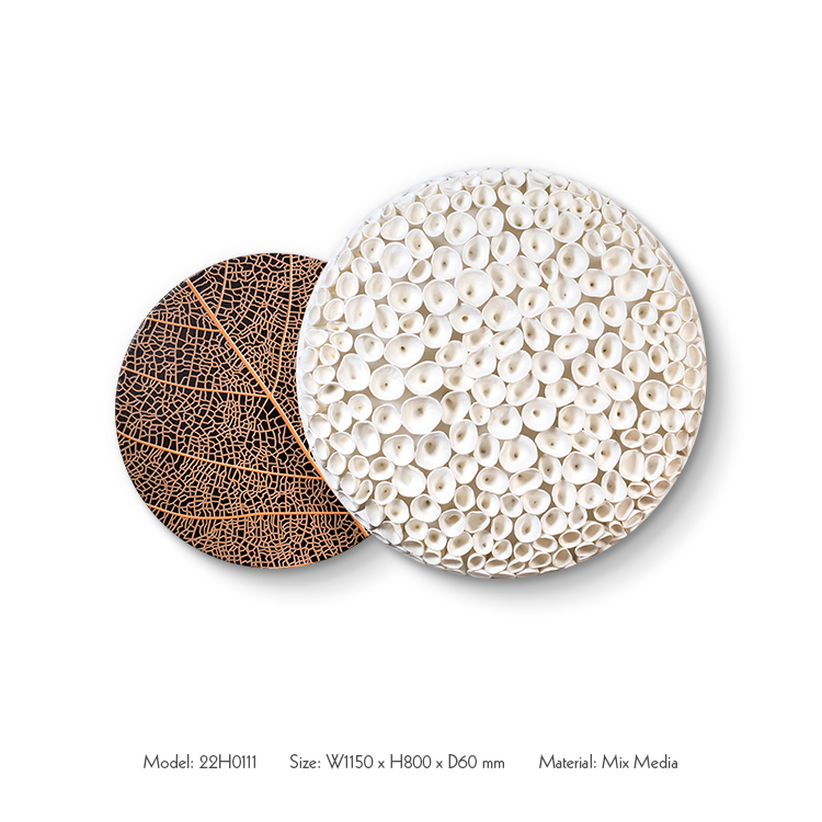 3D Printing And Clay Texture Artwork Decor for Wall