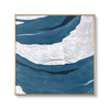 Fresh style Blue Sea Handmade Abstract Art Pieces for Living Room