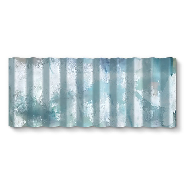 Modern Wave Modeling Acrylic 3D Crystal Wall Art Decor