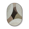 TY 3D Textured Paper Collage Modeling Colored Wall Art Panel Custom Suppport Painting for Home Decor