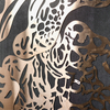 TY ART Luxe Metal Frame Artwork with Light Home Decor Wall Art Panel Custom Support for Hign-end Interior Design 