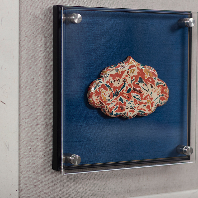  TY ART SPACE Wood Carving Wall Art Mixed Media Home Decor for High-end Interior Design Custom Support