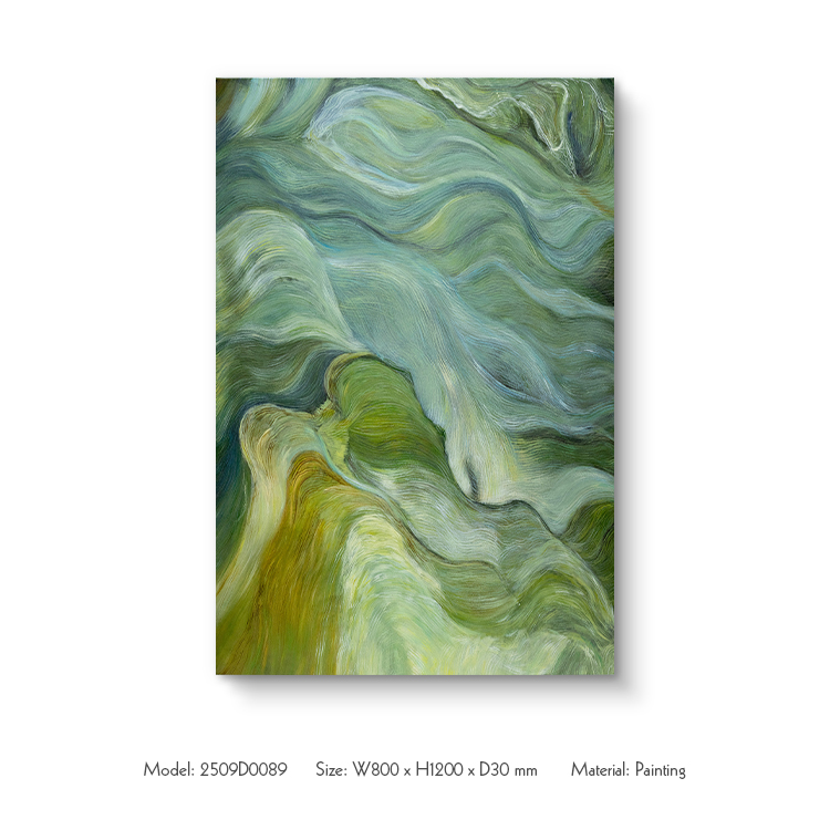  TY ART SPACE Abstract Textured Hand-painted Painting on Canvas Wall Art Panel Home Decor for High-end Hotel Villa Interior Design Custom Support