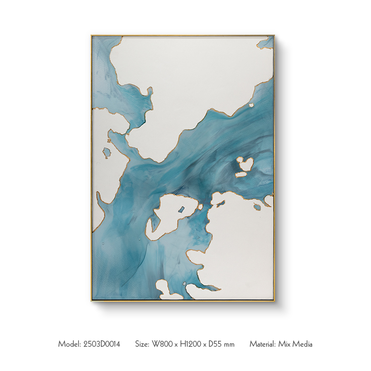 TY Textured Wall Art Panel Home Decor Luxury Painting Custom Support for High-end Interior Design