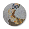 TY Luxury Embroidered Wall Art 3D Painting Custom Support Home Decor for High-end Interior Design