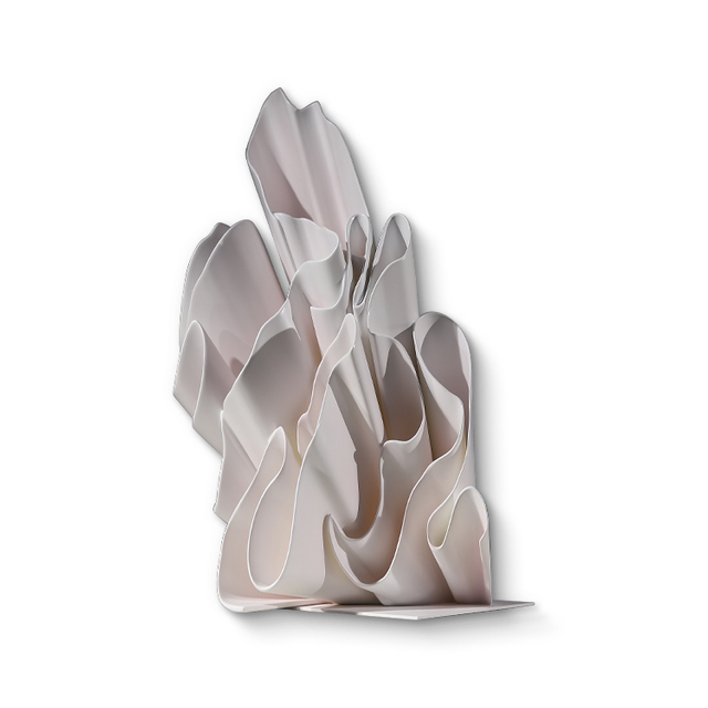 Modern 3D Printing Resin Sculpture Art Installation White High-end Ornaments for Home Decoration