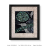  Customized Mother-of-pearl Wall Art Panel Luxury Handmade Textured Hanging Painting for High-end Interior Design