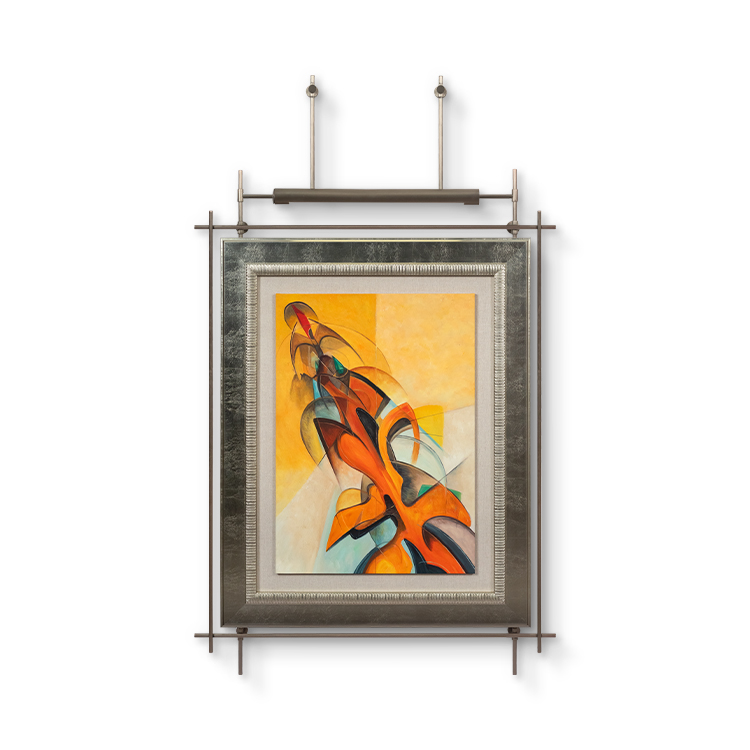 TY ART Luxury Stainless Steel Framed Home Decor Wall Art Panel Custom Support for Hign-end Interior Design 