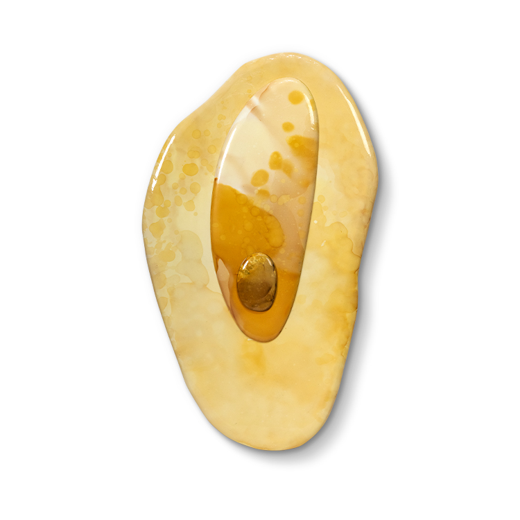  TY ART Resin Covered Wall Art Textured Handmade Painting with Irregular Shaped Board Home Decor for High-end Hotel Interior Design Custom Support