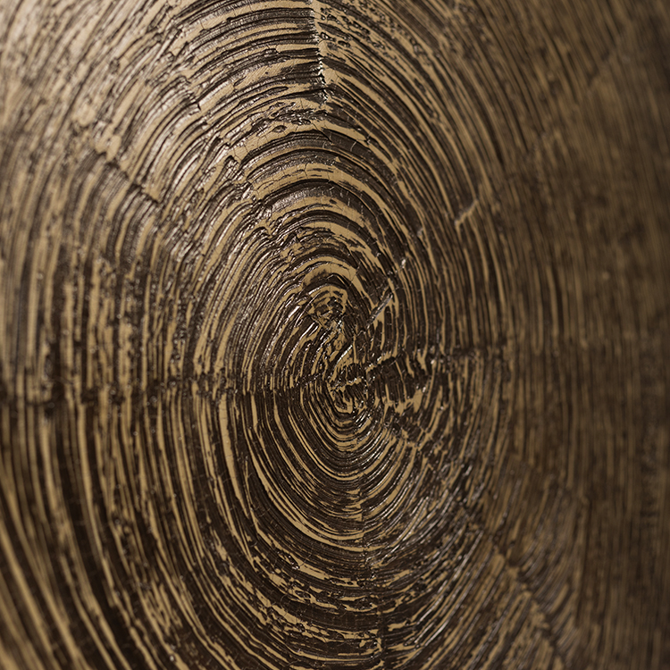 TY ART SPACE Vintage Hand-painted Wood Carving Wall Art Panel Home Decor for High-end Hotel Villa Interior Design Custom Support