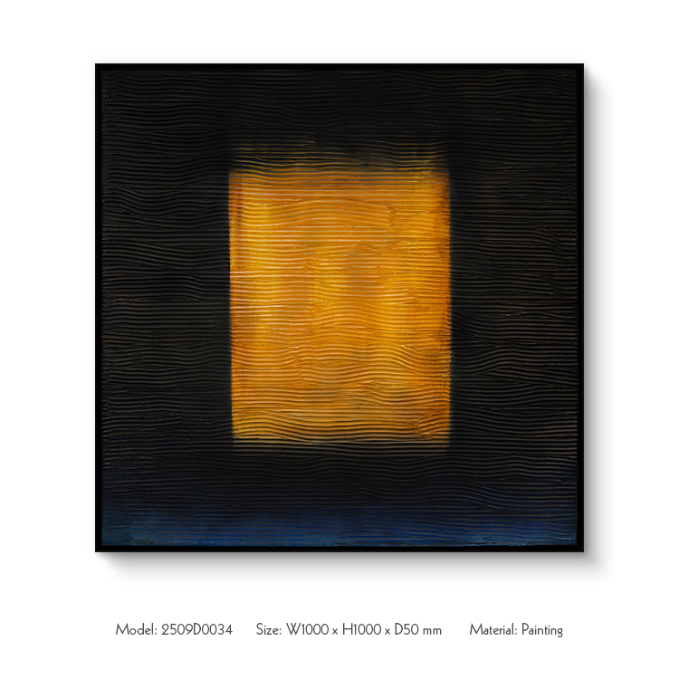 TY ART SPACETextured Handmade Painting Wall Art Panel Home Decor for High-end Hotel Villa Interior Design Custom Support