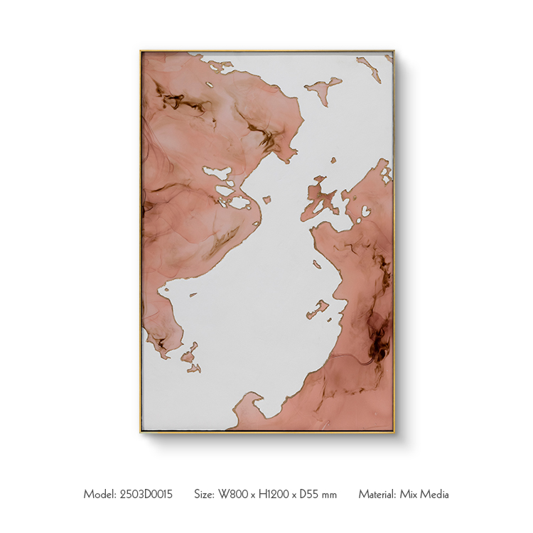 TY Textured Wall Art Panel Home Decor Luxury Painting Custom Support for High-end Interior Design
