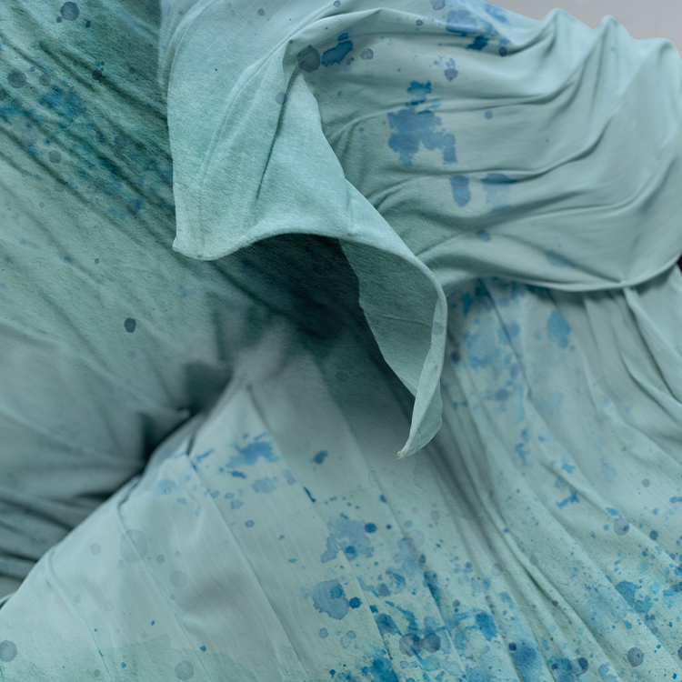  TY ART SPACE Handmade 3D Fabric/Paper Installation Wall Art Panel Home Decor for High-end Hotel Villa Interior Design Custom Support