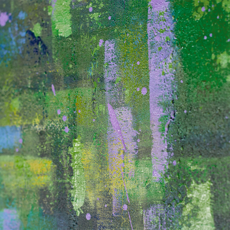  TY ART SPACE Abstract Textured Hand-painted Painting on Canvas Wall Art Panel Home Decor for High-end Hotel Villa Interior Design Custom Support