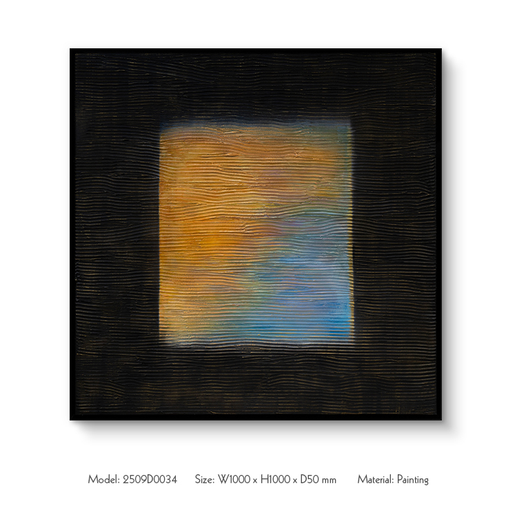 TY ART SPACETextured Handmade Painting Wall Art Panel Home Decor for High-end Hotel Villa Interior Design Custom Support