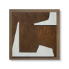 Abstract Wood Carving Painting Luxury Interior Wall Art Textured Home Decor Hanging Accent 