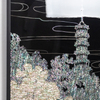 Lacquered Art Mother-of-pearl Wall Painting Hot Seller Custom Support for High-end Interior Design