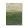 TY 3D Handmade Paper Wall Art Painting Gradien Green Custom Support High Quality for High-end Interior Design