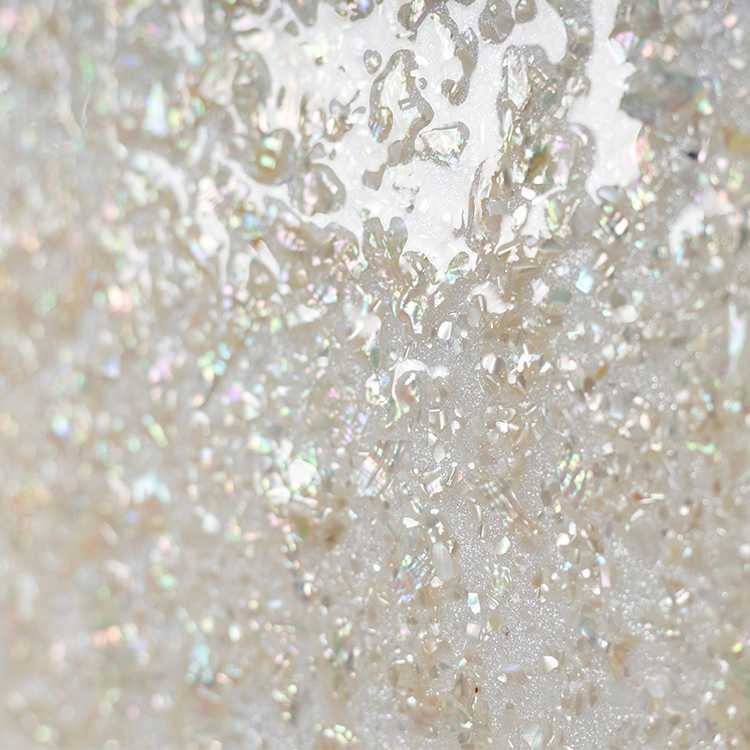  TY ART SPACE MDF Carving Wall Art Panel with Mother-of-pearl Pieces Sandstone Texture Hand-painted Home Decor for High-end Hotel Villa Interior Design Custom Support