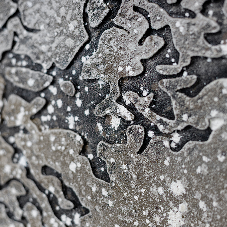  TY ART SPACE Sandstone Textured Hand-painted Wall Art Panel Home Decor for High-end Hotel Villa Interior Design Custom Support