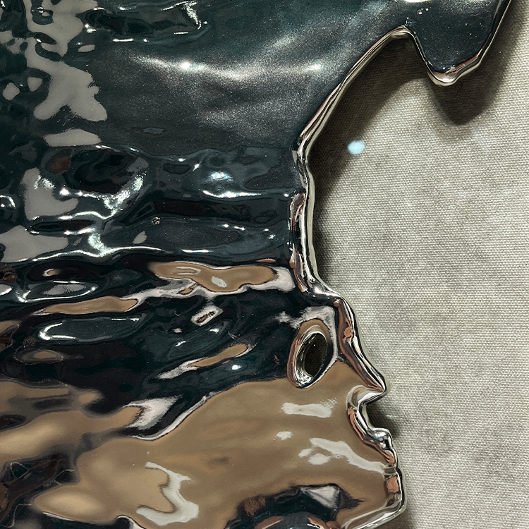  TY ART SPACE Handmade 3D UV with Fiberglass Relief Wall Art Panel Covered with Resin & Glitters Home Decor Direct Outlet for High-end Hotel Villa Interior Design Custom Support