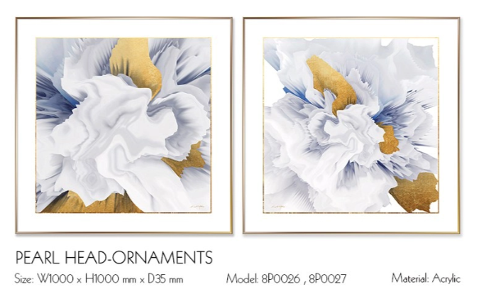 Award Winning Original Flower Porcelain Print Art for Hotel