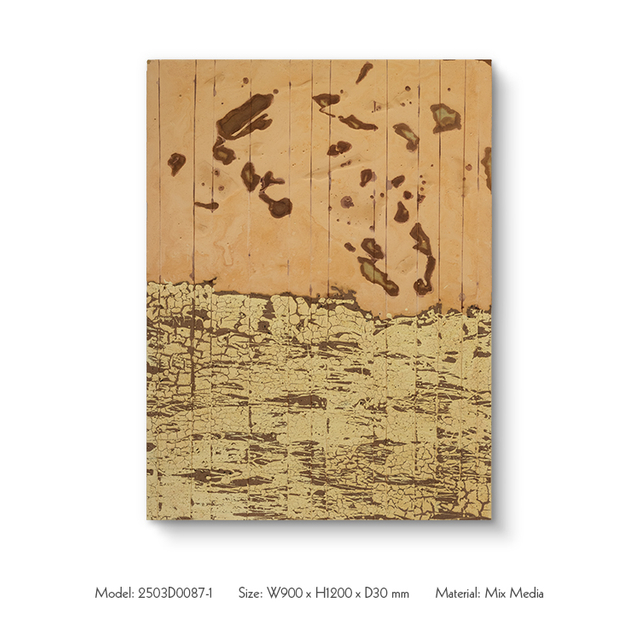  TY ART 3D Texture Painting Wall Art Panel Home Decor for High-end Interior Design Custom Support