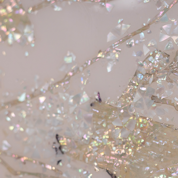  TY ART SPACE Luxury Hand-painted Wall Art Panel Sandstone Textured Painting with Metal Wire Modeling Home Decor for High-end Hotel Interior Design Custom Support