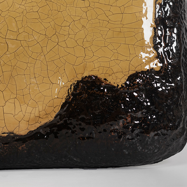 TY ART Wood Carving Wall Art with Resin Luxury Cracking Home Decor Custom Support for Interior Design