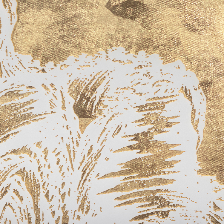  TY ART 3D Texture Printing Aluminum Framed Wall Art Panel Home Decor with Gold Foil for Interior Design Custom Support