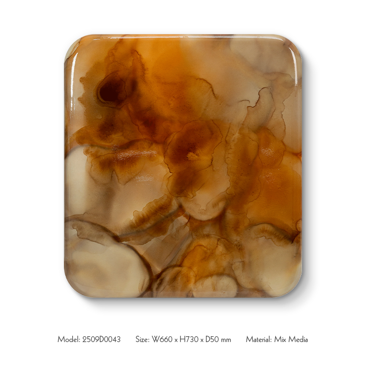  TY ART SPACE Hand-painted Wood Carving Wall Art Painting Home Decor for High-end Hotel Villa Interior Design Custom Support