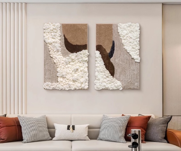 What is 3D Fabric Wall Art?