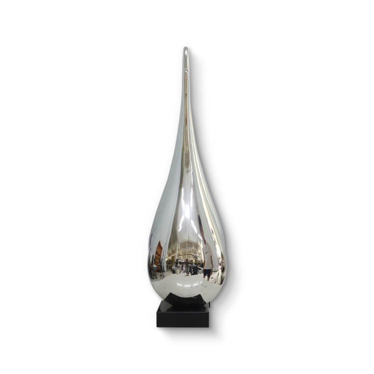Modern Light Luxury Water Drop Fiberglass Sculpture Abstract Art Decoration Art Soft Decoration