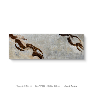  TY ART Textured Handmade Painting Wall Art Panel Home Decor with Mother-of- Pearl for Interior Design Custom Support