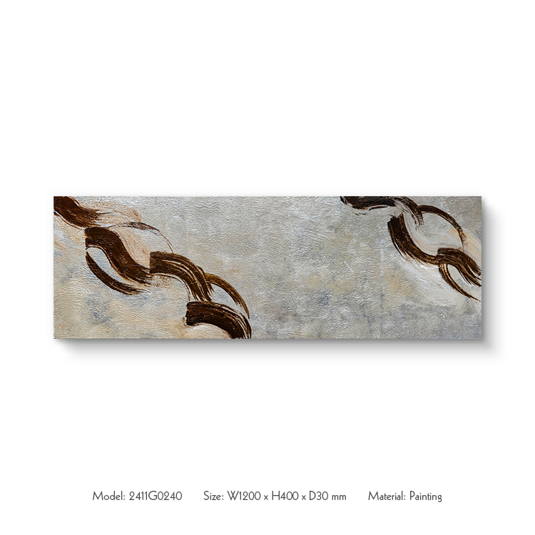  TY ART Textured Handmade Painting Wall Art Panel Home Decor with Mother-of- Pearl for Interior Design Custom Support