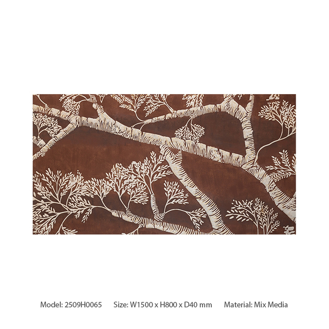  TY ART SPACE Handmade Wood Carving Wall Art Panel Home Decor for High-end Hotel Villa Interior Design Custom Support