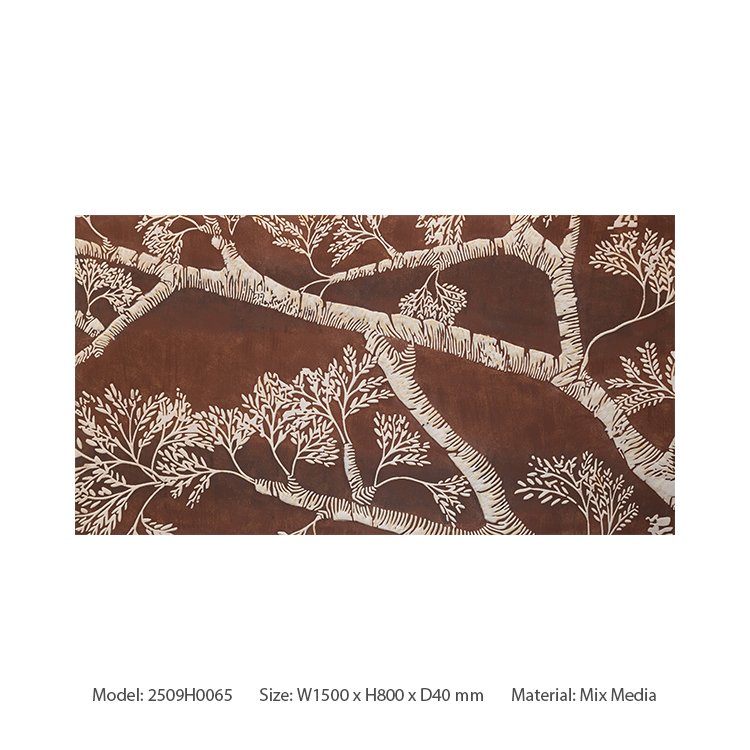  TY ART SPACE Handmade Wood Carving Wall Art Panel Home Decor for High-end Hotel Villa Interior Design Custom Support