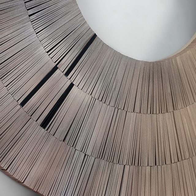  TY ART SPACE Hand-painted Wood Cutting Wall Art Panel Home Decor for High-end Hotel Villa Interior Design Custom Support