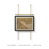  Customized Stainless Steel Framed Wall Art Panel Luxury Handmade Textured Hanging Painting for High-end Interior Design