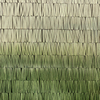 TY 3D Handmade Paper Wall Art Painting Gradien Green Custom Support High Quality for High-end Interior Design