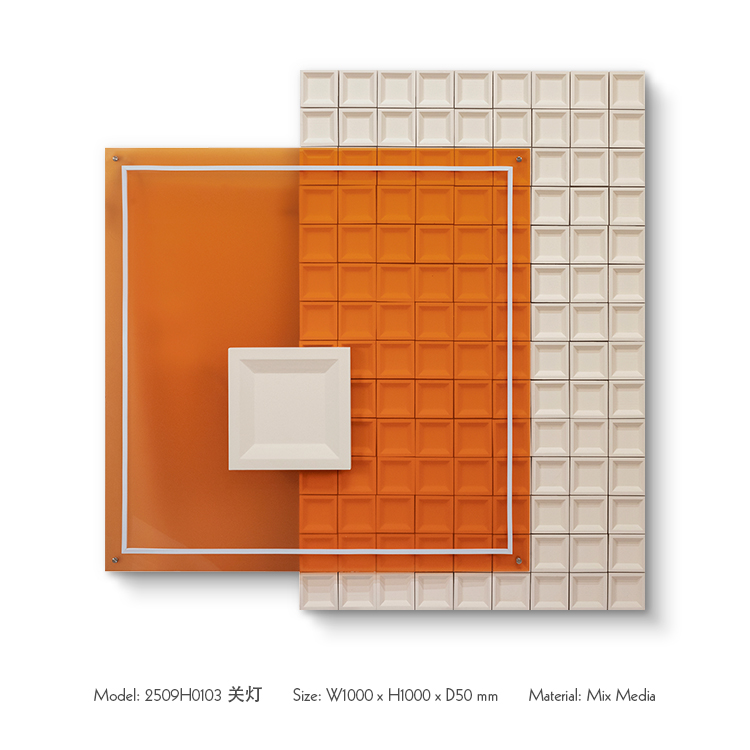  TY ART SPACE Hand-painted Colored Wood Carving Wall Art Panel Home Decor for High-end Hotel Villa Interior Design Custom Support